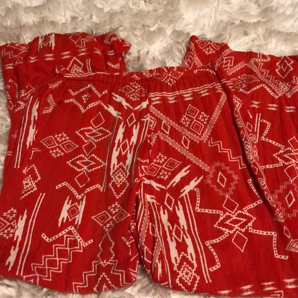 Billabong Aztec palazzo pants